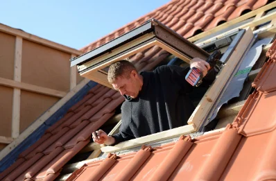 Pose de fenêtres de toit Velux à Angous